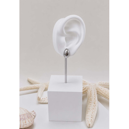 Boucles d’oreilles Calie argenté