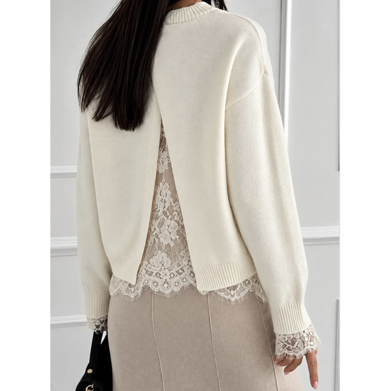 Pull Naomi écru