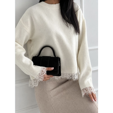 Pull Naomi écru