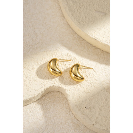 Boucles d’oreilles Calie doré