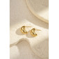 Boucles d’oreilles Calie doré