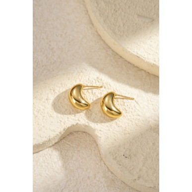 Boucles d’oreilles Calie doré