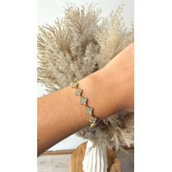 Bracelet Riviera doré