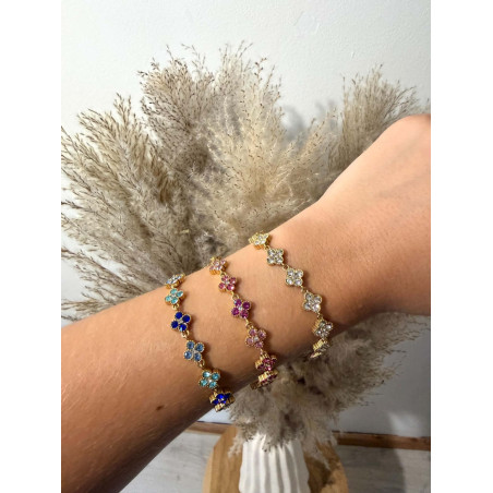 Bracelet Riviera doré