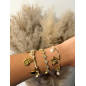 Bracelet Riviera doré