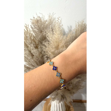 Bracelet Riviera bleu