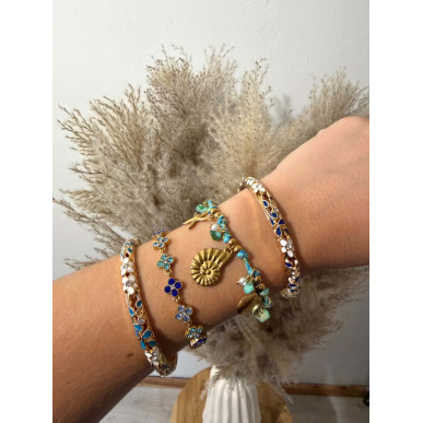 Bracelet Riviera bleu