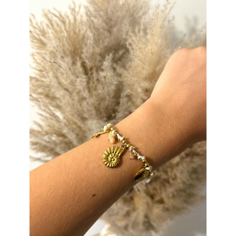 Bracelet Emma blanc