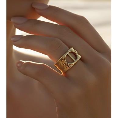 Bague Nina doré