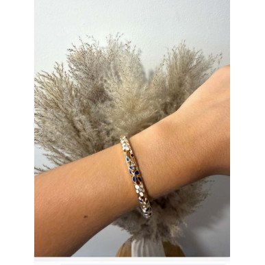 Bracelet Luna bleu marine