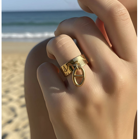 Bague Mélina doré