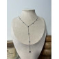 Collier Louisa argenté