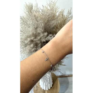 Bracelet Croyance argenté