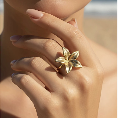 Bague Anna doré