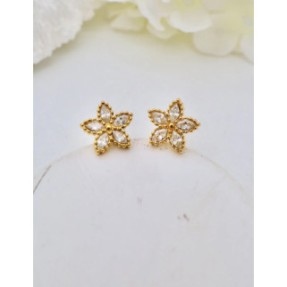 Boucles d’oreilles Léa doré
