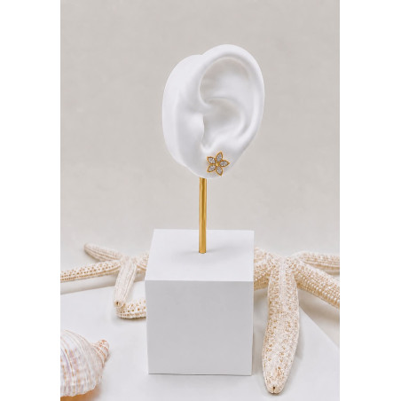 Boucles d’oreilles Léa doré