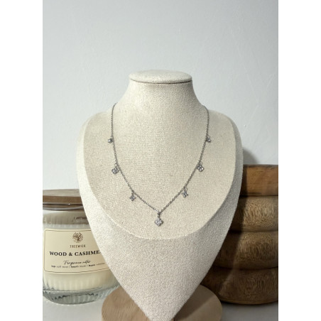 Collier Tina argenté