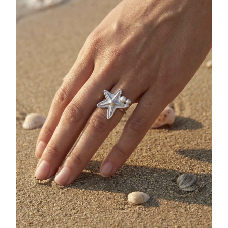 Bague Élya argenté