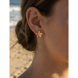 Boucle d’oreille Nalia doré