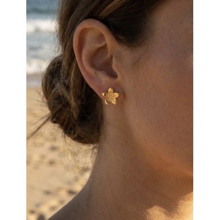 Boucle d’oreille Nalia doré