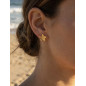 Boucle d’oreille Nalia doré