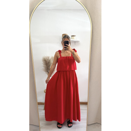 Robe Apolline rouge