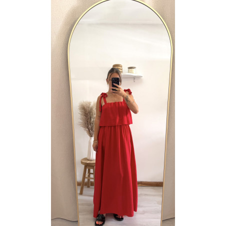 Robe Apolline rouge
