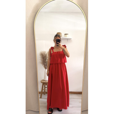 Robe Apolline rouge