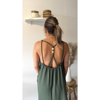 Robe Pauline kaki