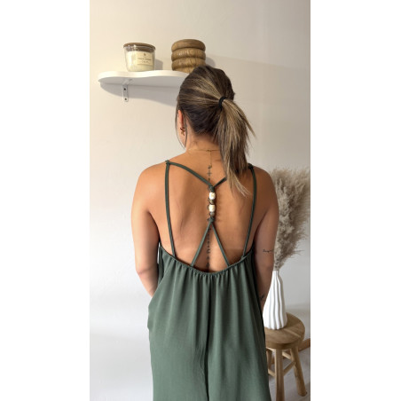 Robe Pauline kaki