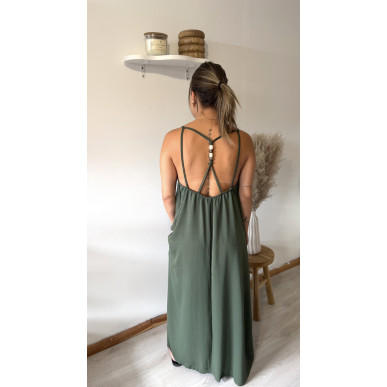 Robe Pauline kaki
