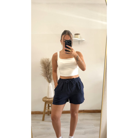 Short Alma bleu
