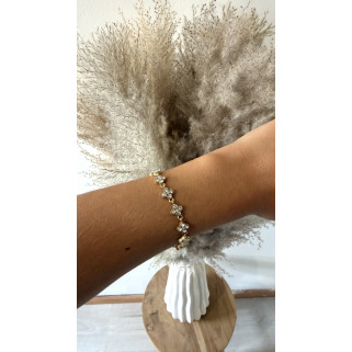 Bracelet Riviera doré