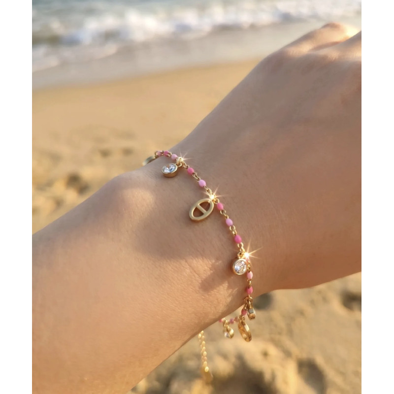 Bracelet Florine rose