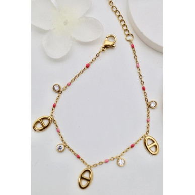 Bracelet Florine rose