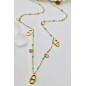 Collier Florine bleu