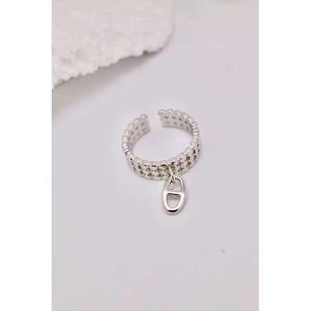 Bague Charlotte argenté