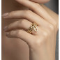 Bague Charlotte doré