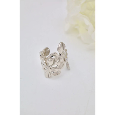 Bague Floriane argenté