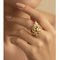 Bague Floriane doré
