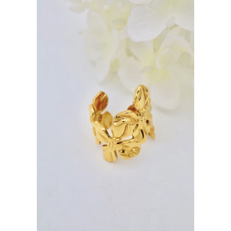 Bague Floriane doré