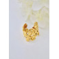 Bague Floriane doré