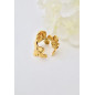 Bague Floriane doré