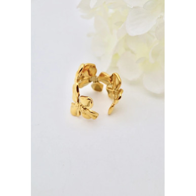Bague Floriane doré