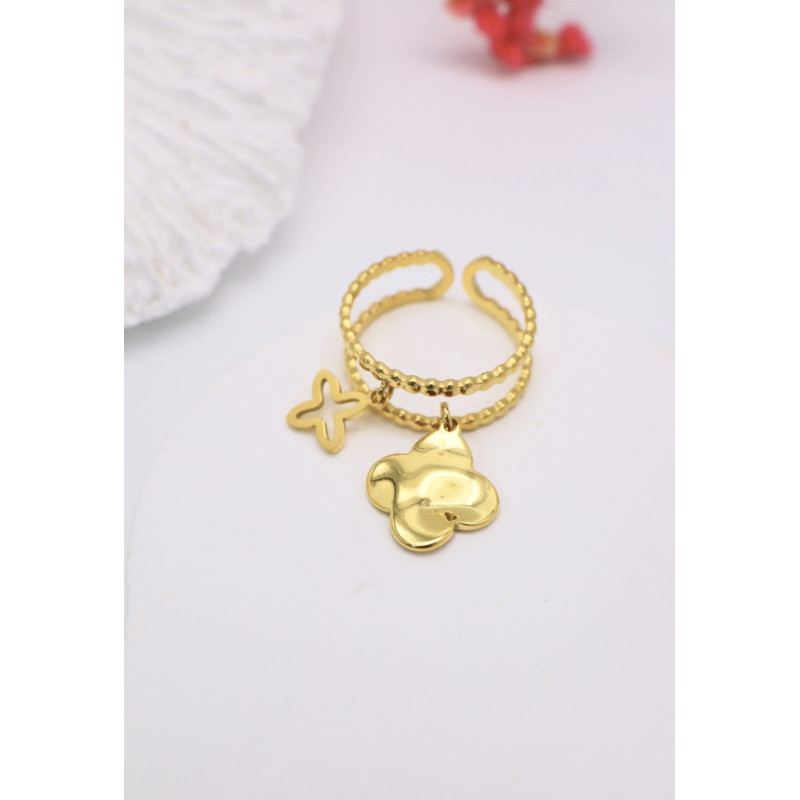 Bague Bonheur doré