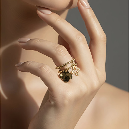 Bague Bonheur doré