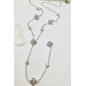 Collier Riviera argenté