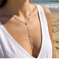 Collier Riviera argenté