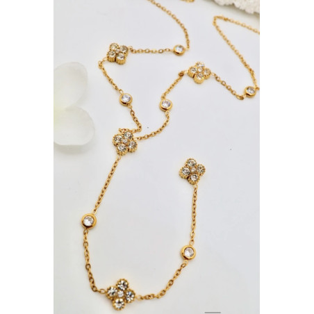 Collier Riviera doré