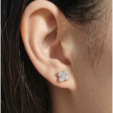 Boucle d’oreille Riviera doré